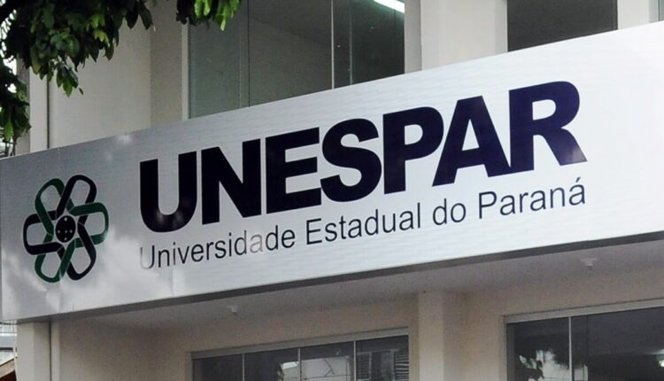 Fachada de prédio da Unespar. Imagem: Guto Costa/ Divulgação Unespar