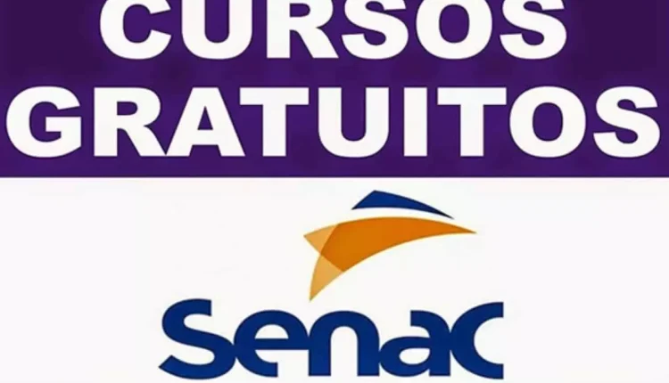 CURSOS GRATUITOS: SENAC está ofertando centenas de Vagas; saiba como se inscrever