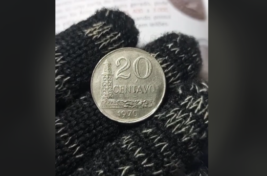 moeda rara 20 centavo - frente