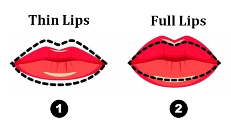 Formato dos lábios