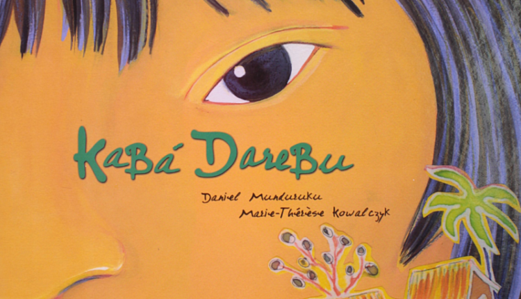 Capa do livro "Kabá Darebu", do indígena Daniel Munduruku. Imagem: Divulgação