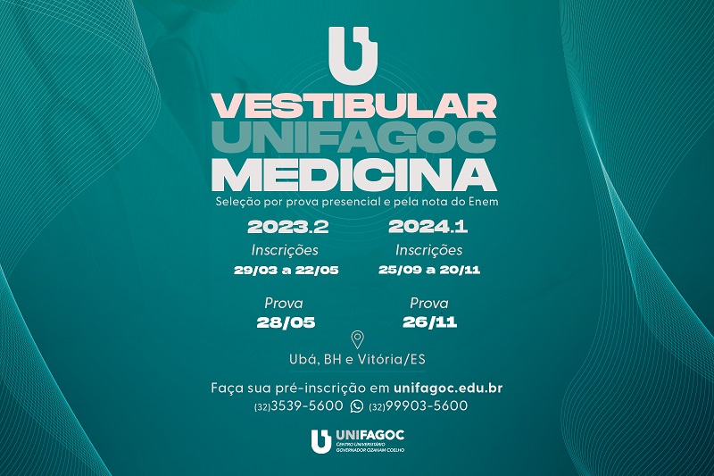 Unifagoc Recebe Inscrições Para O Vestibular De Medicina 2024