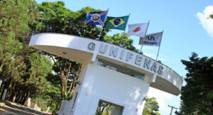 Câmpus Universitário na cidade de Alfenas. Imagem: Divulgação/ UNIFENAS