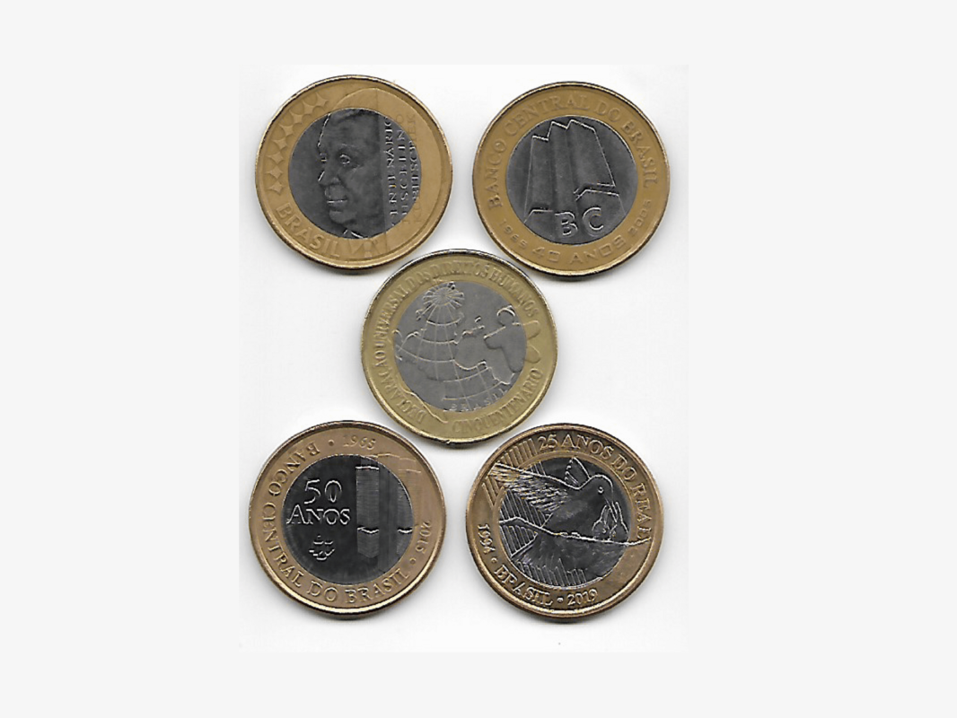 5 monedas conmemorativas reales por valor de hasta R$ 16.000 que puedes vender ahora