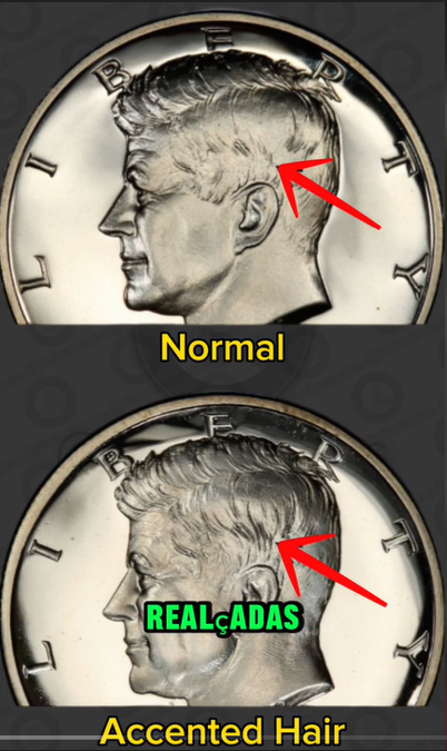 moeda rara Half dolar de 50 centavos 1964