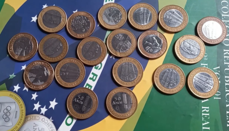 Moeda de 1 REAL do Banco Central pode ser vendida agora por R$1.350. Aprenda identificar moeda rara