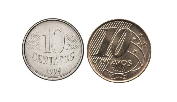 moedas 10 centavos