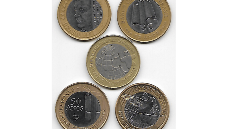 moedas comemorativas 1 real
