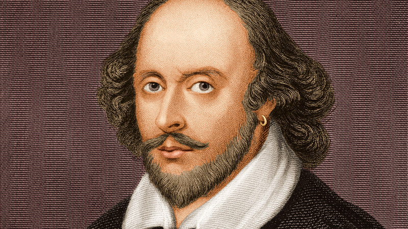 Ilustração de William Shakespeare. Imagem: Getty Images