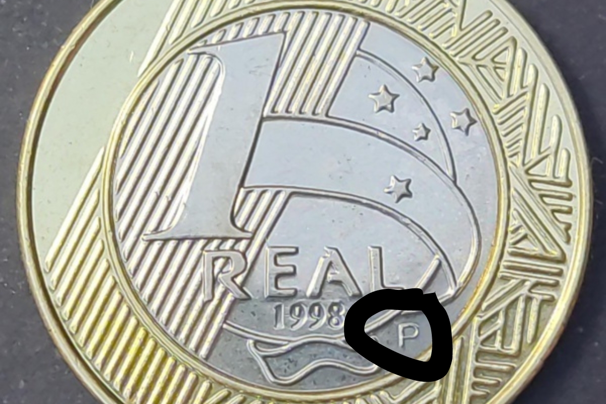 A moeda com a letra P que pode valer mais de R$ 25 mil