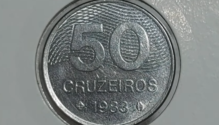 Descubra o valor desta MOEDA antiga de 50 Cruzeiros ano 1983