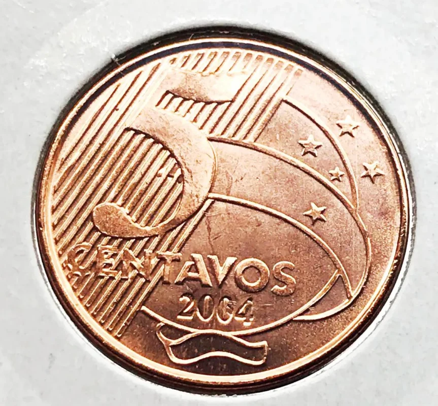 Estes três moedas de 5 centavos valem OURO na numismática