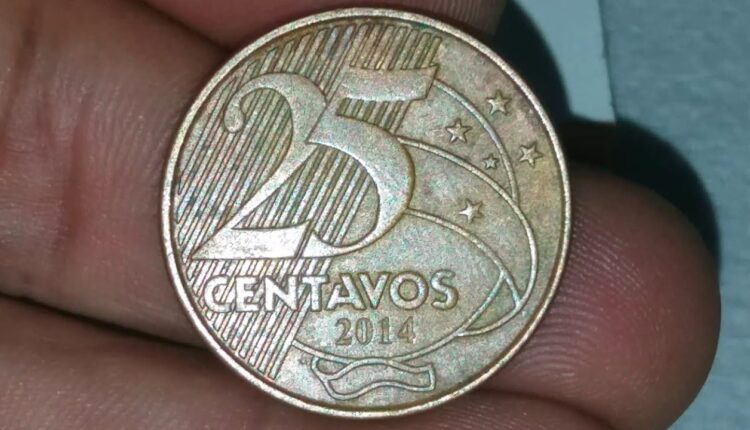 Por que esta simples moeda de 25 centavos é considerada muito rara?
