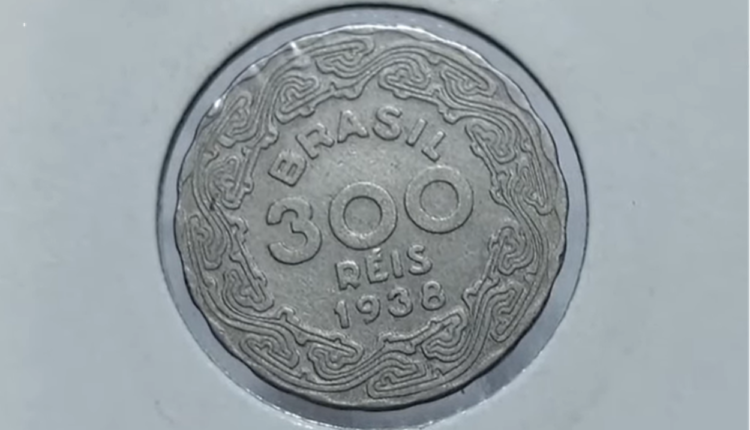 Catálogo 2024: Veja quanto vale a MOEDA de 300 Réis 1938