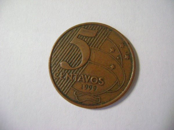 Moeda de 5 centavos de 1999