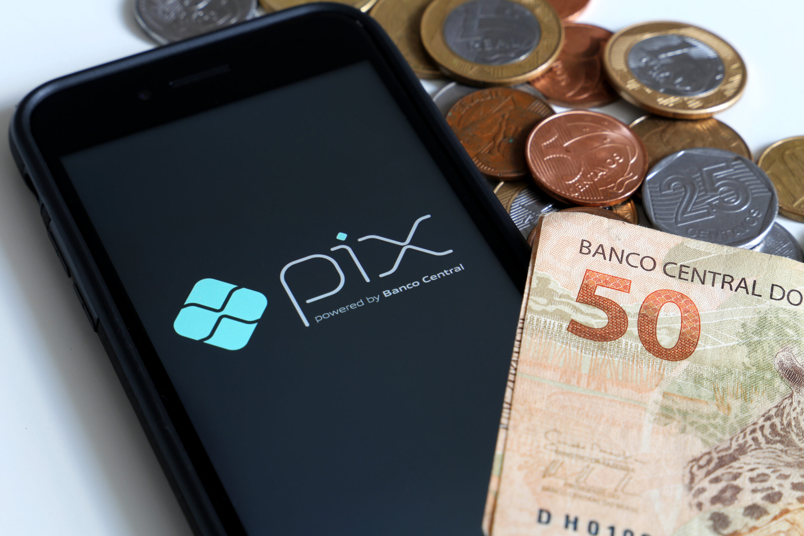 Chaves Pix identificam contas bancárias