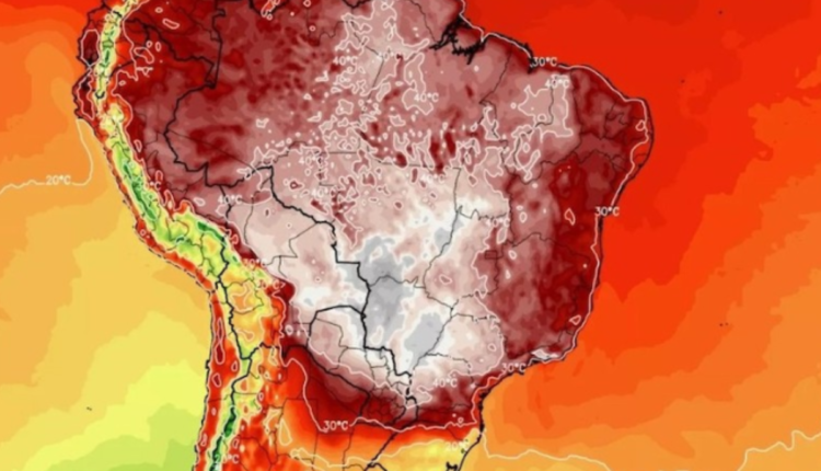 É calor demais! Mapa mostra os locais mais quentes do Brasil em ano de recorde mundial; veja a sua cidade