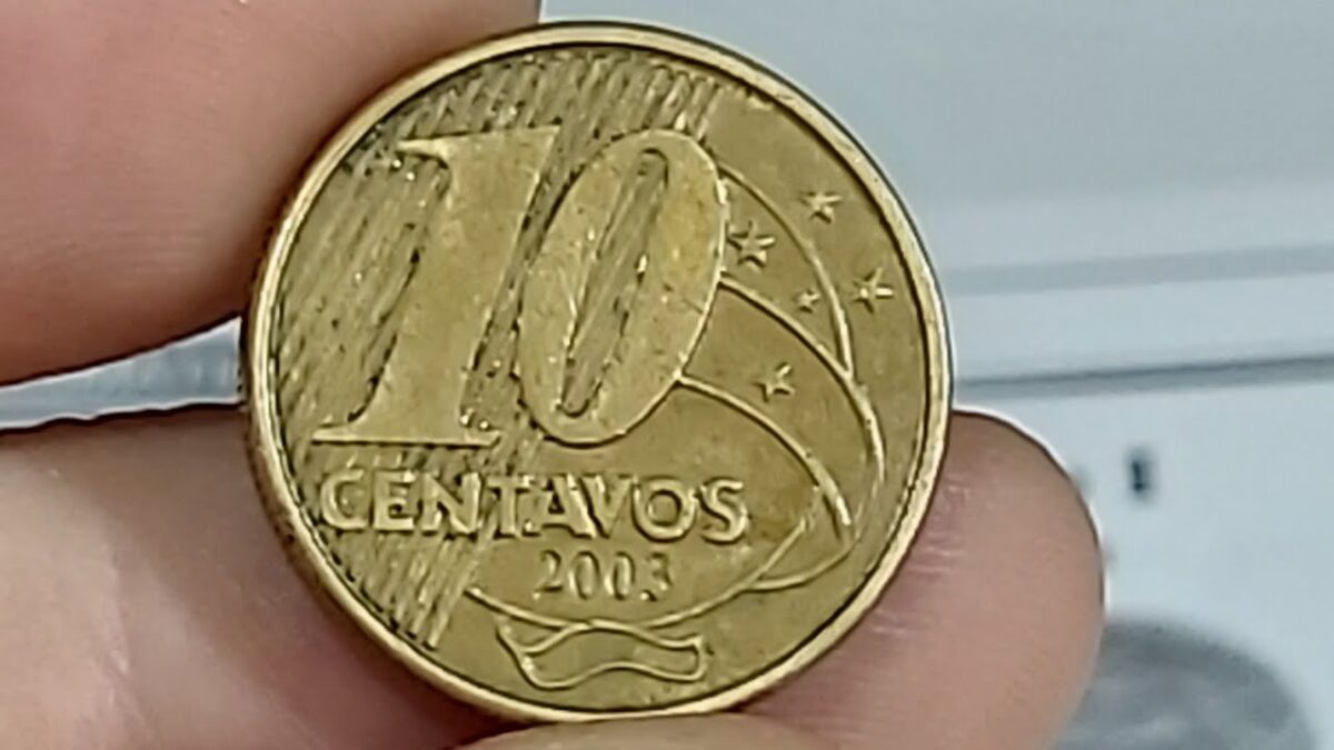 É possível vender esta moeda de 10 centavos por R$ 200? Entenda