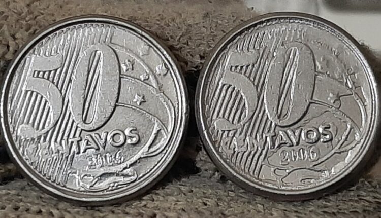 Esta é a moeda de 50 centavos mais rara da história. Confira valores
