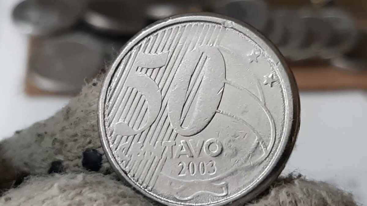 O curioso erro que faz esta moeda de 50 centavos ser considerada rara