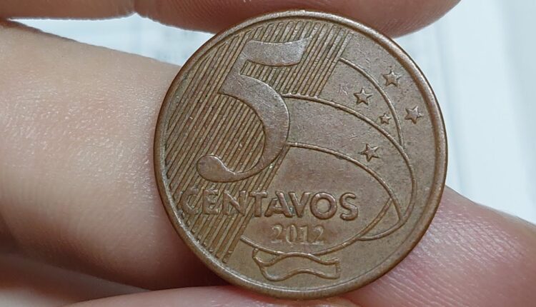 Quem encontrar esta moeda de 5 centavos pode garantir R$ 100