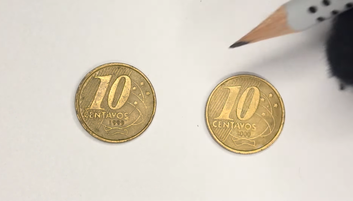 Saiba como identificar o defeito valiosa na moeda de 10 centavos