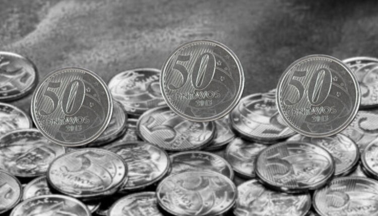 Colecionadores pagam mais de R$ 1.000 por moeda de 50 CENTAVOS