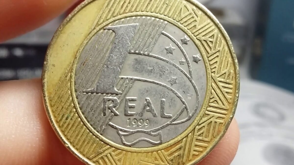 Conheça três casos em que esta moeda de 1 real pode ser considerada rara