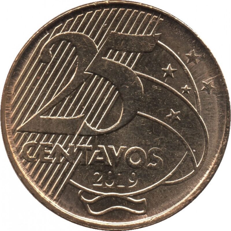 Conheça três moedas de 25 centavos que já valem R$ 360, e que podem estar no seu bolso