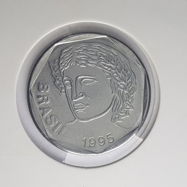 Moeda de 25 centavos de 1995