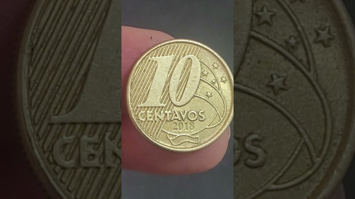 Estas três moedas de 10 centavos já valem R$ 370. Veja como identificar