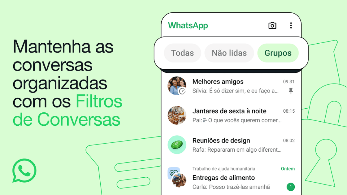 WhatsApp lança novos filtros. Veja como utilizar recurso