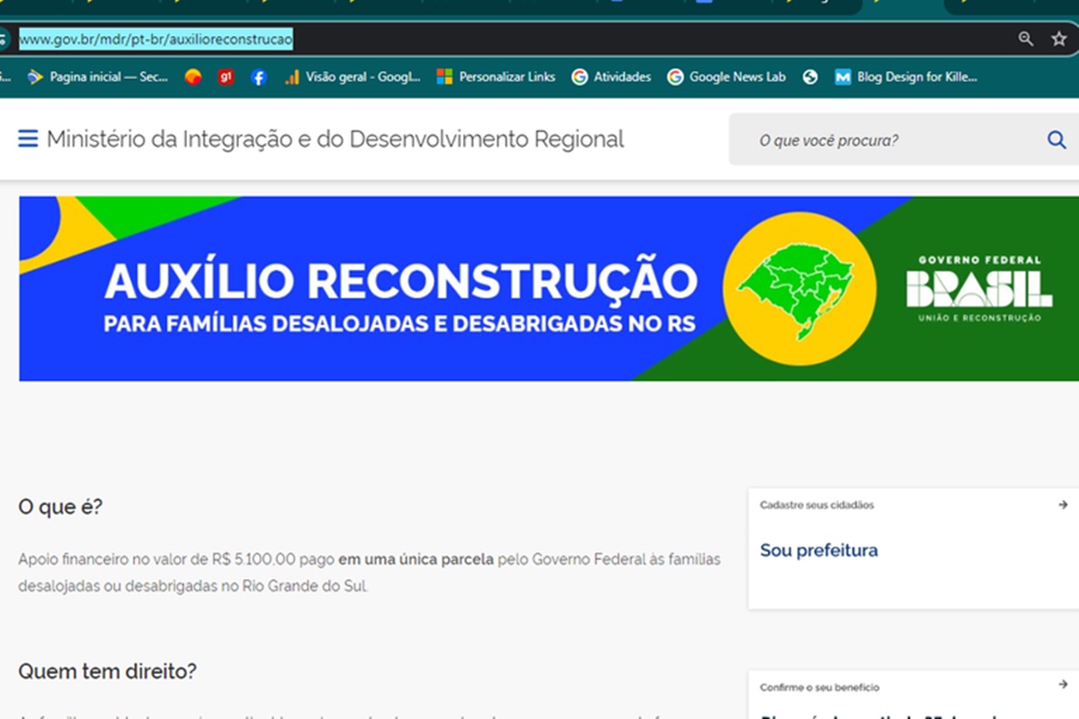 Não consegue se cadastrar no Auxílio de R$ 5,1 mil? Governo explica o motivo