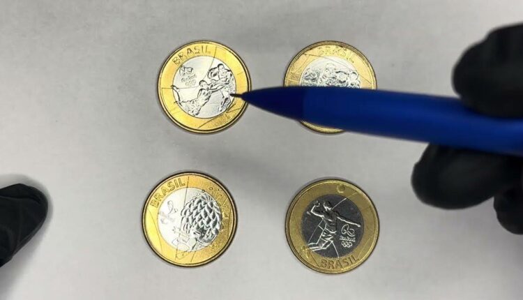 Quatro moedas olímpicas de 1 real que valem MUITO dinheiro e a maioria não sabe