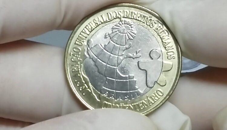 Duas moedas ESPECIAIS de 1 real (DH e Beija-Flor) chamam atenção pelos altos valores em 2024