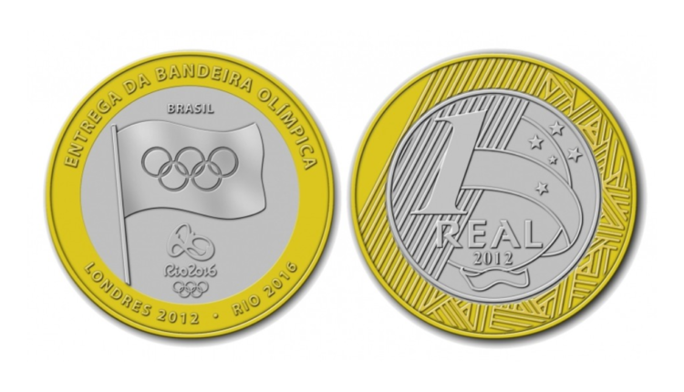 Conheça a moeda de 1 real das Olimpíadas que vale, NO MÍNIMO, R$ 120 em 2024