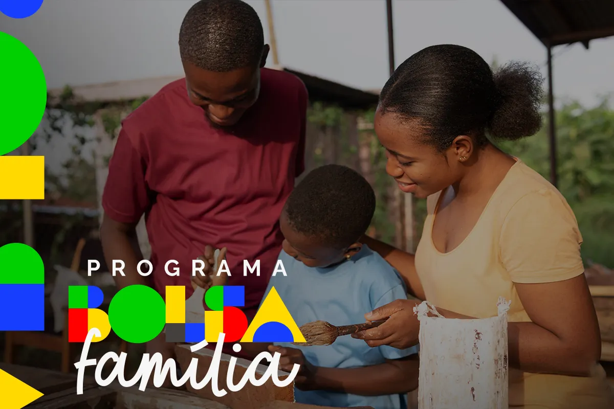Família reunida representa os valores adicionais do Bolsa Família pagos conforme a composição familiar.