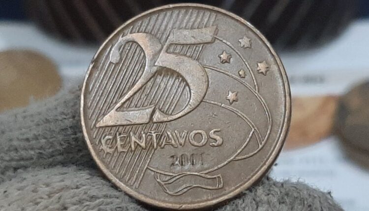 Estas moedas de 25 centavos com o BRASIL DUPLO contam com valores SURPREENDENTES