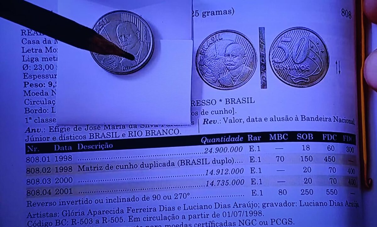 Colecionador já paga mais de R$ 1 mil por estas três moedas de 50 centavos; você tem alguma?