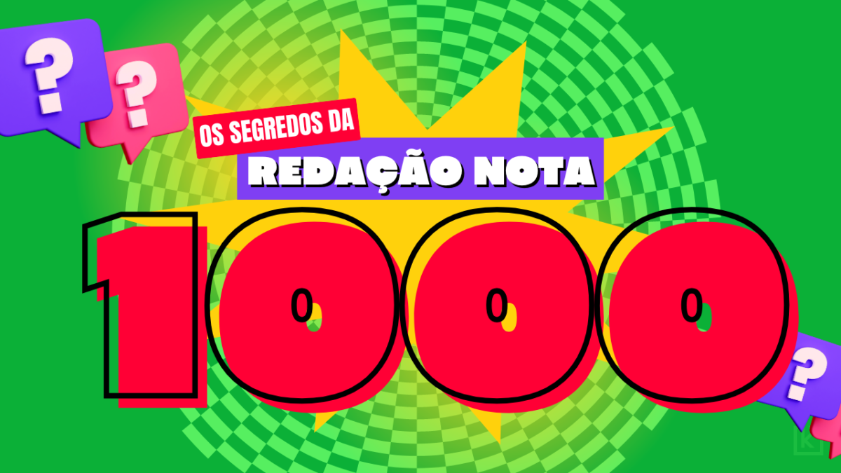 Redação nota 1000 no ENEM: Descubra os 5 segredos para garantir a nota ...