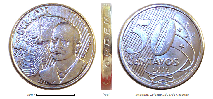 Moeda 50 centavos