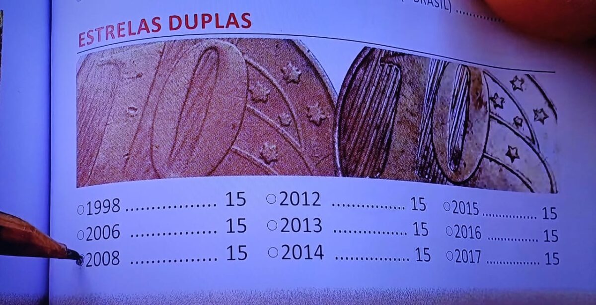 Poucas pessoas conseguem identificar este erro valioso nas moedas de 10 centavos