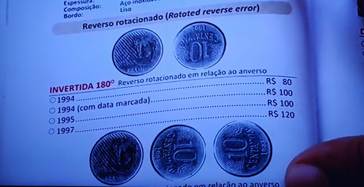 Quatro casos em que a moeda de 10 centavos pode valer cerca de R$ 100