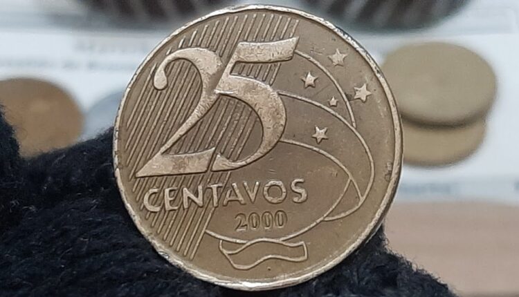 ATUALIZOU: valores das moedas de 25 centavos surpreendem; veja lista