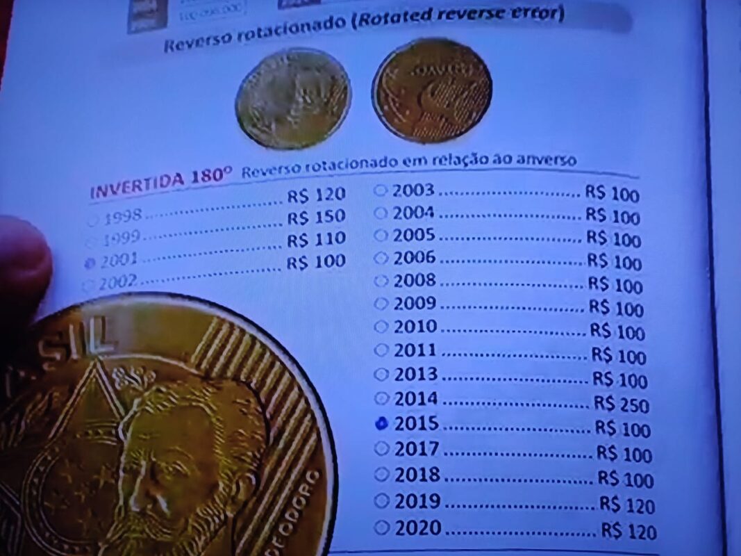 Moeda rara de 25 centavos que circula em muitas cidades tem valores atualizados