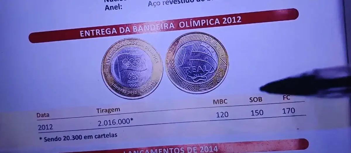 Top 5 moedas de 1 real que já valem mais de 1 real em 2024