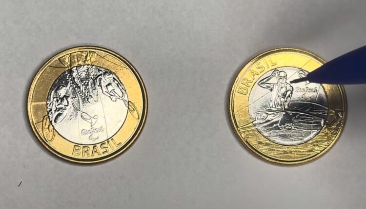 2 moedas de 1 real das olimpíadas que vale fortuna