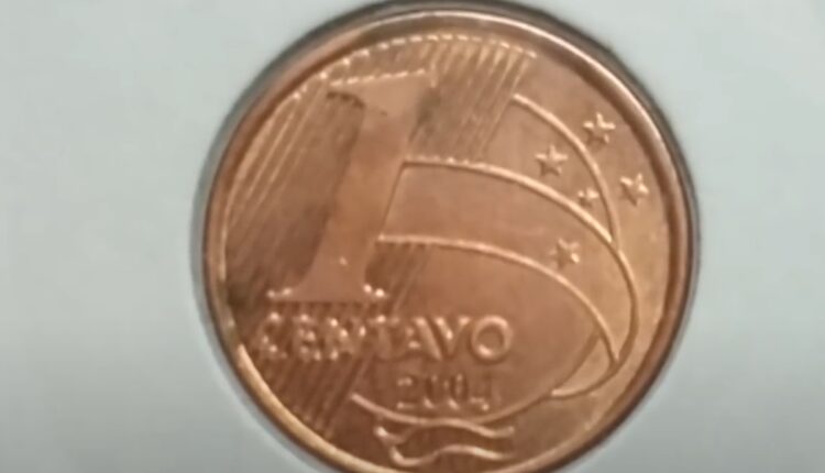 Moeda 1 centavo 2004