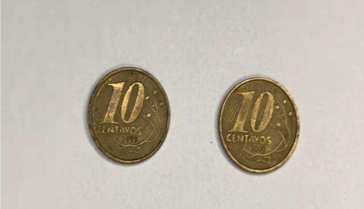 Moeda 10 centavos 2000