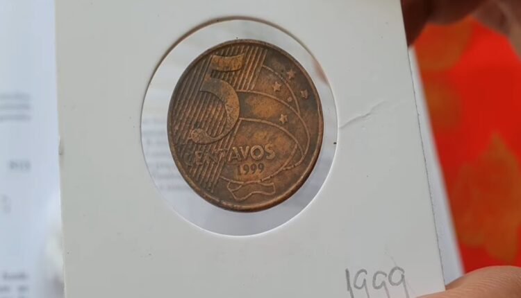 Moeda 5 centavos 1999